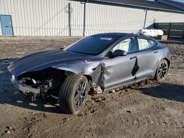 TESLA MODEL S 2022 with VIN 5YJSA1E56NF493529 - Photo from auction