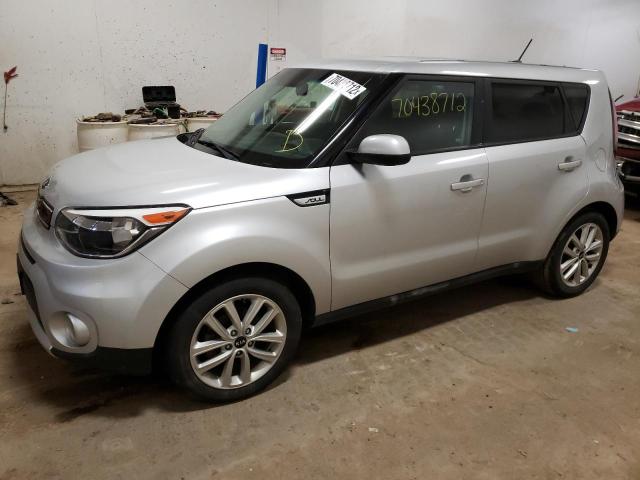 KIA SOUL + 2018 with VIN KNDJP3A56J7530154 - Photo from auction