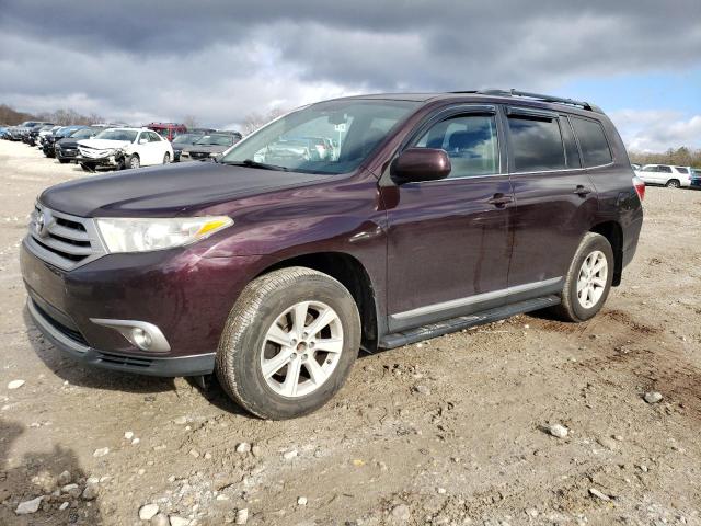 TOYOTA HIGHLANDER 2013 with VIN 5TDBK3EHXDS204083 - Photo from auction