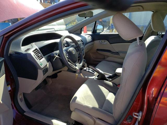 Photo 7 from auction – 2012 HONDA CIVIC LX with VIN 2HGFB2F56CH572727