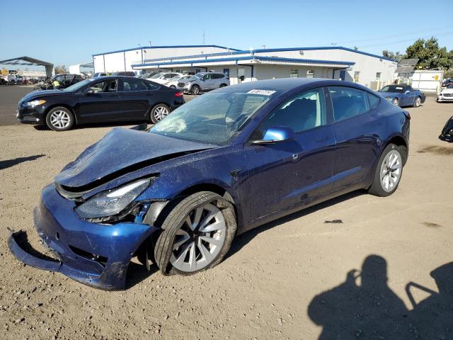 TESLA MODEL 3 2022 with VIN 5YJ3E1EB0NF142582 - Photo from auction