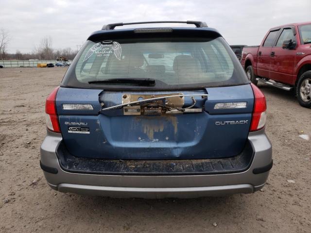 Photo 6 from auction – 2008 SUBARU OUTBACK 2. with VIN 4S4BP62C587307385