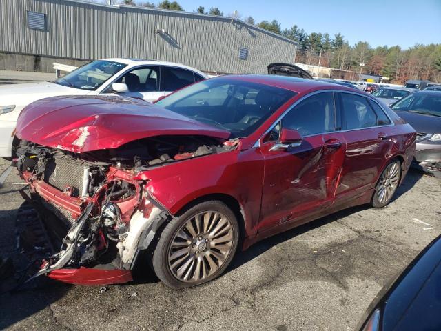 LINCOLN MKZ 2015 with VIN 3LN6L2J91FR619978 - Photo from auction