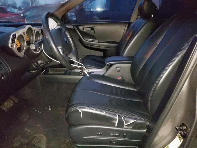 Photo 7 from auction – 2004 NISSAN MURANO SL with VIN JN8AZ08W24W343337