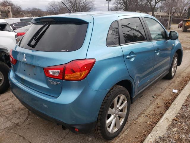 Photo 3 from auction – 2014 MITSUBISHI OUTLANDER with VIN 4A4AR3AU6EE021841