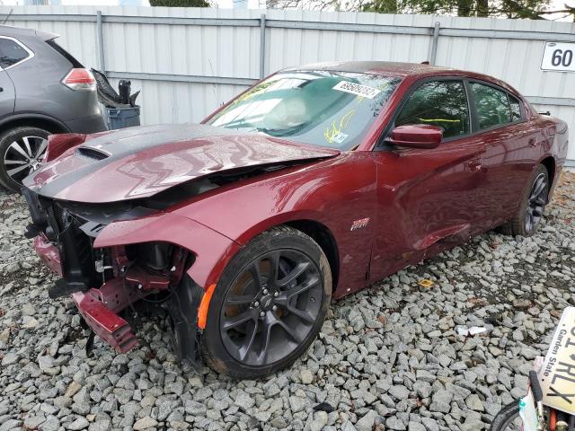 DODGE CHARGER SC 2022 with VIN 2C3CDXGJXNH211142 - Photo from auction