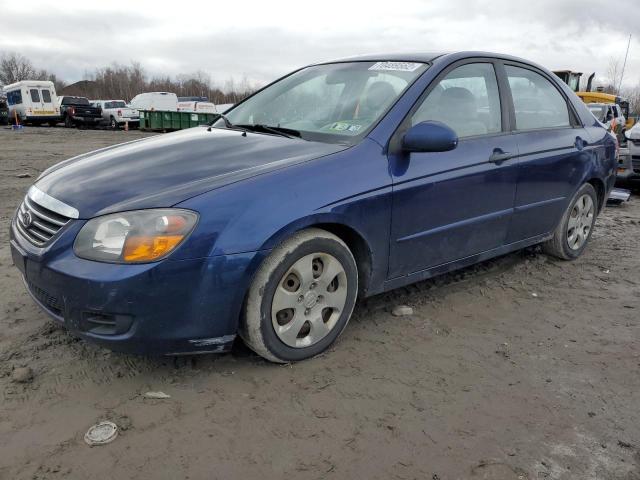 KIA SPECTRA EX 2009 with VIN KNAFE221595635533 - Photo from auction