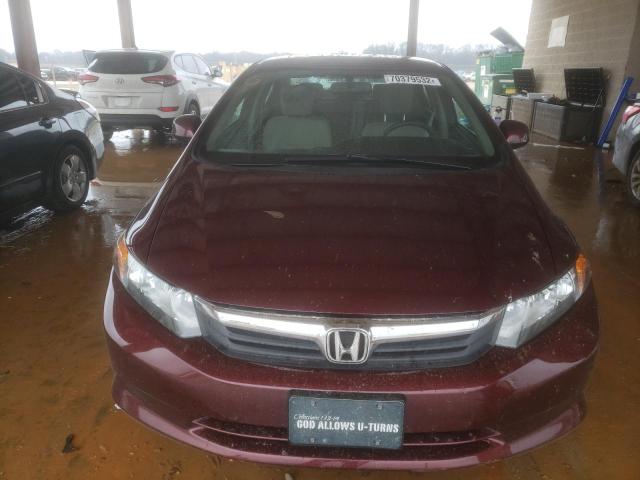 Photo 5 from auction – 2012 HONDA CIVIC LX with VIN 19XFB2F58CE099651