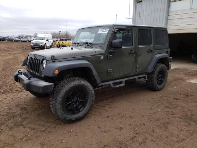 JEEP WRANGLER U 2015 with VIN 1C4BJWDGXFL591073 - Photo from auction