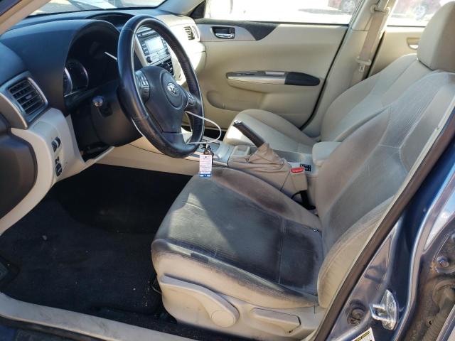Photo 7 from auction – 2009 SUBARU IMPREZA OU with VIN JF1GH63629H821325