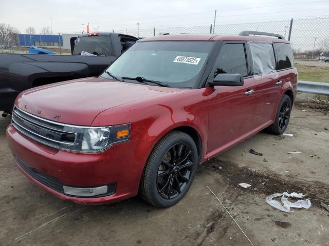 FORD FLEX SEL 2018 with VIN 2FMGK5C80JBA03631 - Photo from auction