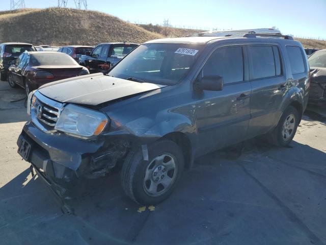 HONDA PILOT LX 2012 with VIN 5FNYF4H21CB039488 - Photo from auction