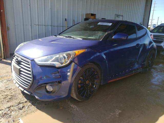 HYUNDAI VELOSTER T 2014 مع رقم تعريف المركبة KMHTC6AE4EU201655 - صورة من المزاد