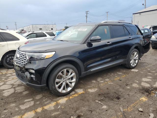 FORD EXPLORER P 2021 with VIN 1FM5K8HC8MGC06852 - Photo from auction