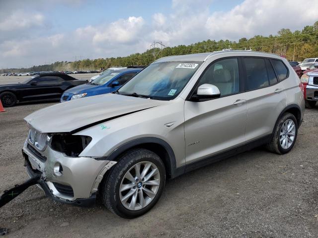 BMW X3 SDRIVE2 2015 with VIN 5UXWZ7C59F0M83141 - Photo from auction