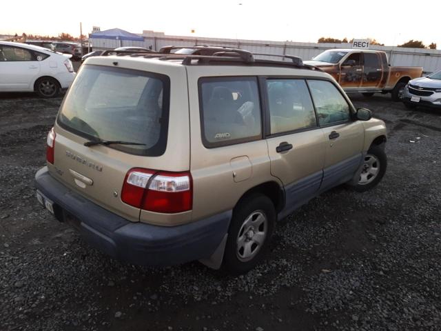 Photo 3 from auction – 2002 SUBARU FORESTER L with VIN JF1SF63542H727072