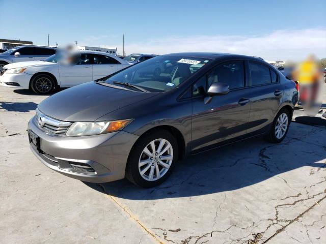 HONDA CIVIC EX 2012 with VIN 2HGFB2F88CH515679 - Photo from auction