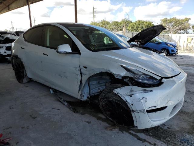 Photo 4 from auction – 2021 TESLA MODEL Y with VIN 5YJYGDEE0MF140034