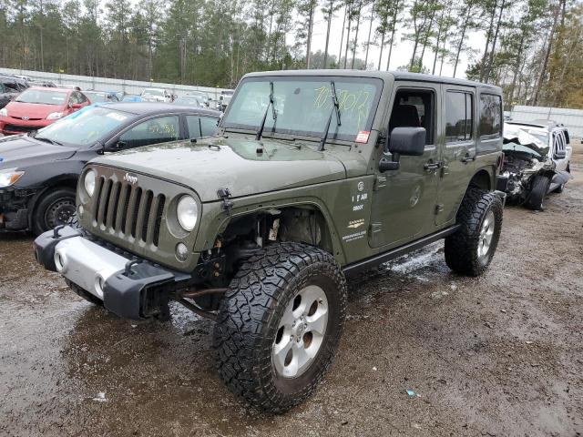 JEEP WRANGLER U 2015 with VIN 1C4BJWEG9FL650466 - Photo from auction