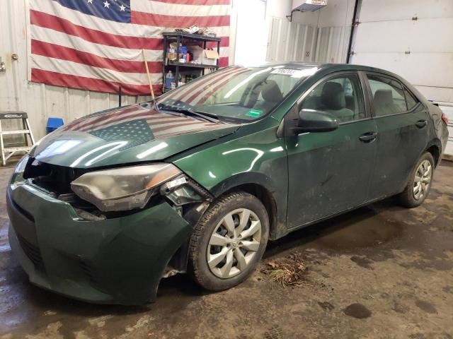 TOYOTA COROLLA 2014 with VIN 2T1BURHE9EC207582 - Photo from auction