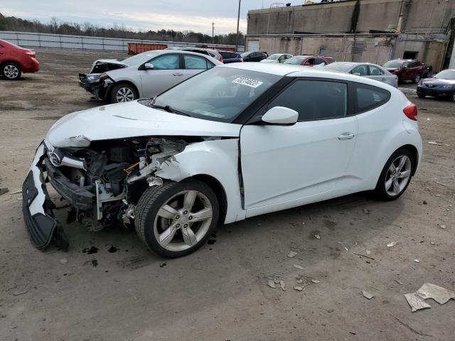 HYUNDAI VELOSTER 2014 with VIN KMHTC6AD3EU217952 - Photo from auction