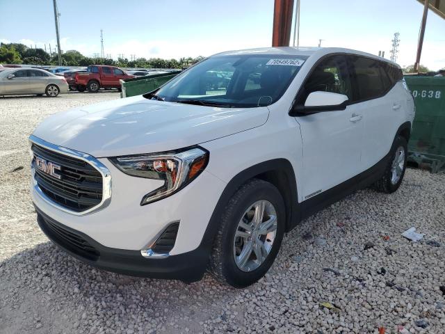 GMC TERRAIN SL 2018 with VIN 3GKALMEV8JL404812 - Photo from auction
