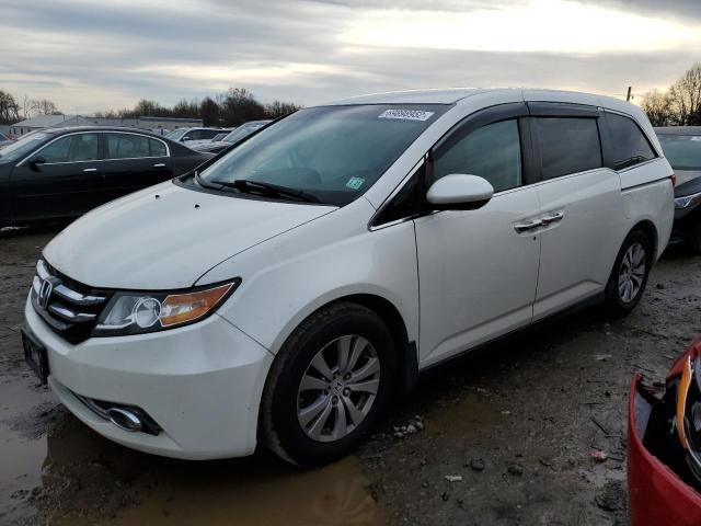 Photo 1 from auction – 2016 HONDA ODYSSEY SE with VIN 5FNRL5H34GB084443
