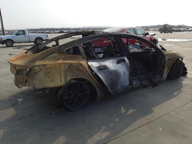 Photo 3 from auction – 2021 TESLA MODEL 3 with VIN 5YJ3E1EB5MF927646