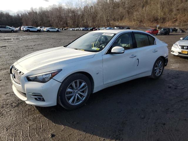 INFINITI Q50 BASE 2015 with VIN JN1BV7AR0FM390604 - Photo from auction