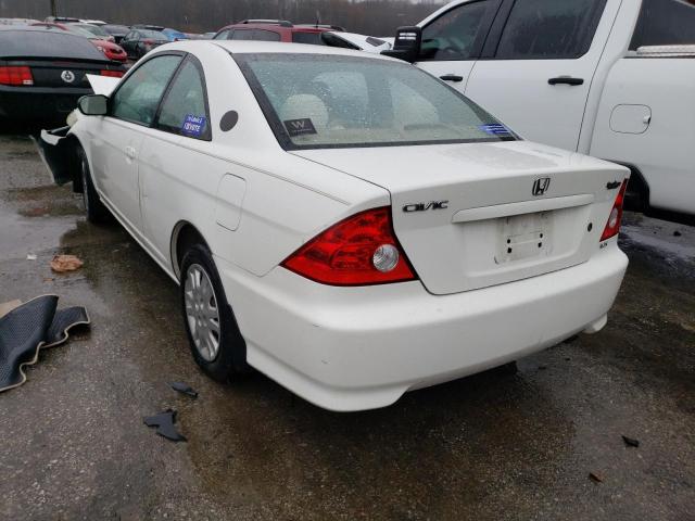 Photo 2 from auction – 2004 HONDA CIVIC LX with VIN 1HGEM22524L018651