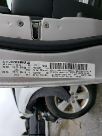Photo 14 from auction – 2012 DODGE JOURNEY SX with VIN 3C4PDCBG2CT395725