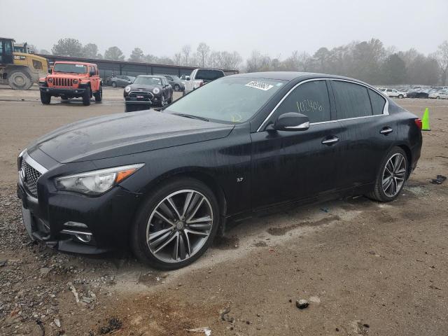 INFINITI Q50 BASE 2014 with VIN JN1BV7AR8EM707995 - Photo from auction
