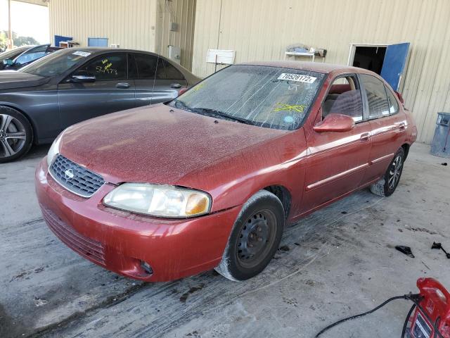 NISSAN SENTRA XE 2001 with VIN 3N1CB51D31L475137 - Photo from auction