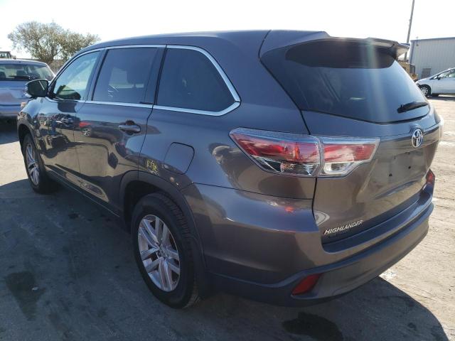 Photo 2 from auction – 2014 TOYOTA HIGHLANDER with VIN 5TDBKRFH5ES039983
