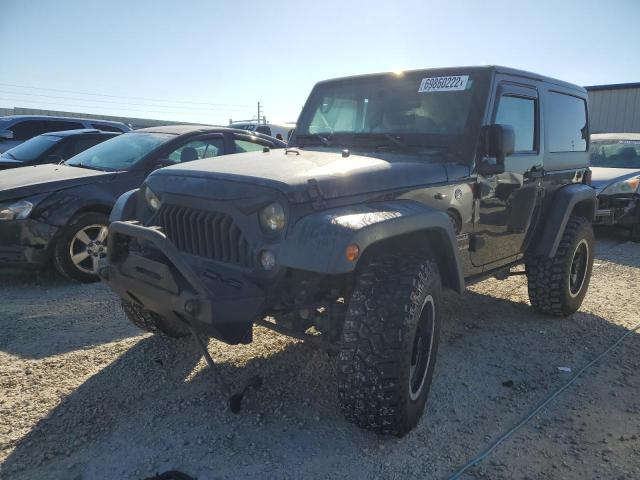 JEEP WRANGLER S 2017 with VIN 1C4AJWAG1HL501974 - Photo from auction