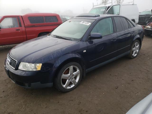 AUDI A4 2004 with VIN WAULC68E04A108994 - Photo from auction