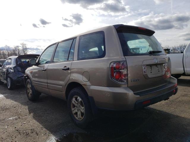 Photo 2 from auction – 2007 HONDA PILOT LX with VIN 2HKYF18127H508035