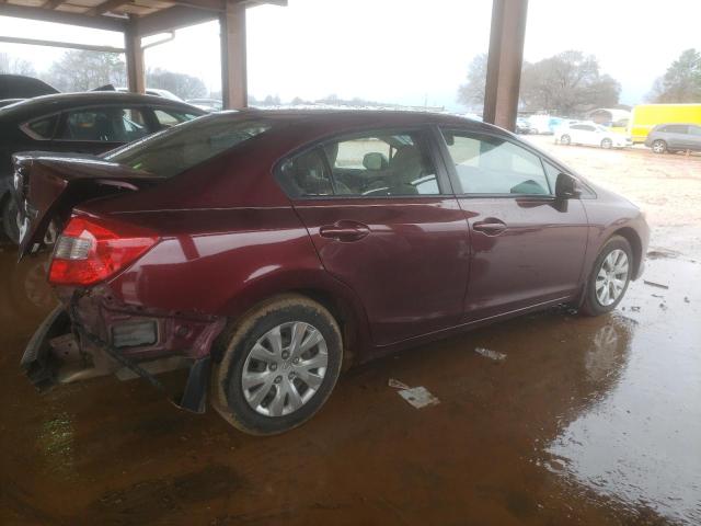 Photo 3 from auction – 2012 HONDA CIVIC LX with VIN 19XFB2F58CE099651