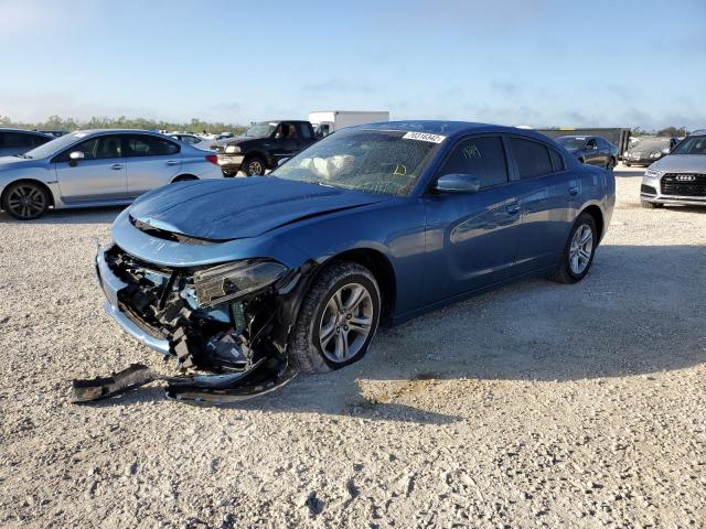 DODGE CHARGER SX 2022 with VIN 2C3CDXBG0NH153683 - Photo from auction