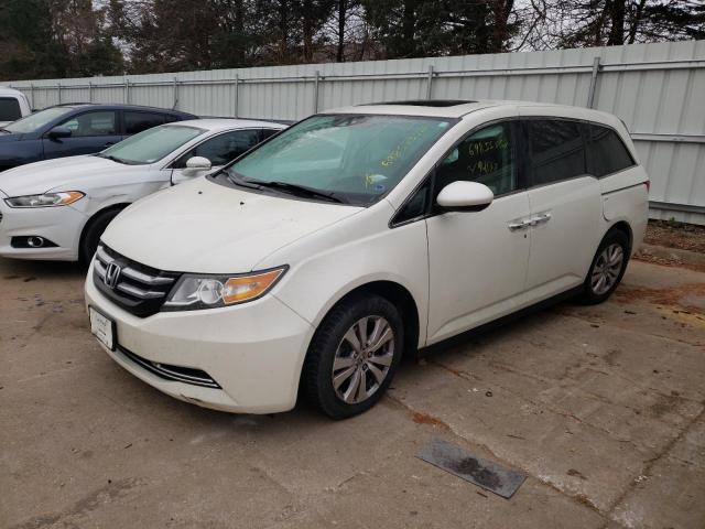 Photo 1 from auction – 2016 HONDA ODYSSEY EX with VIN 5FNRL5H63GB163063
