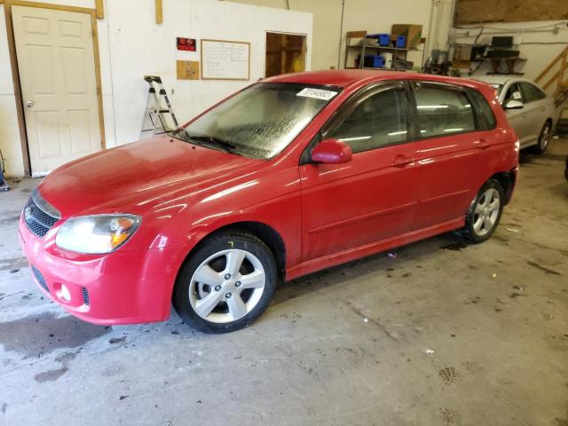 KIA SPECTRA SX 2009 with VIN KNAFE241595025547 - Photo from auction