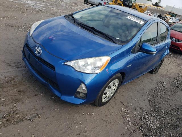 TOYOTA PRIUS C 2012 with VIN JTDKDTB37C1026762 - Photo from auction