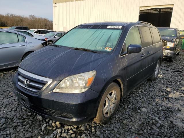 HONDA ODYSSEY EX 2007 with VIN 5FNRL387X7B128551 - Photo from auction