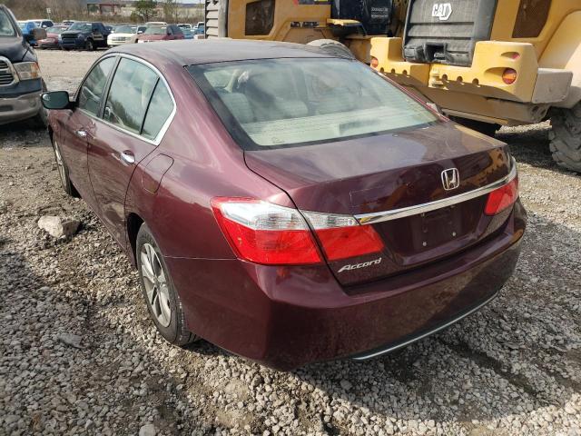 Photo 2 from auction – 2015 HONDA ACCORD LX with VIN 1HGCR2F30FA027669
