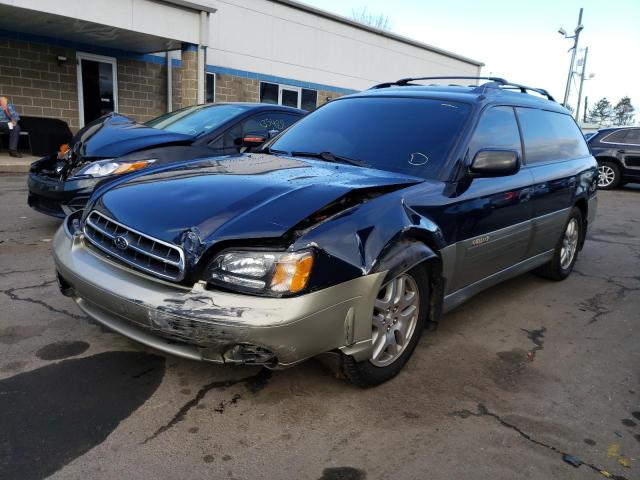 SUBARU LEGACY OUT 2000 with VIN 4S3BH675XY7648650 - Photo from auction