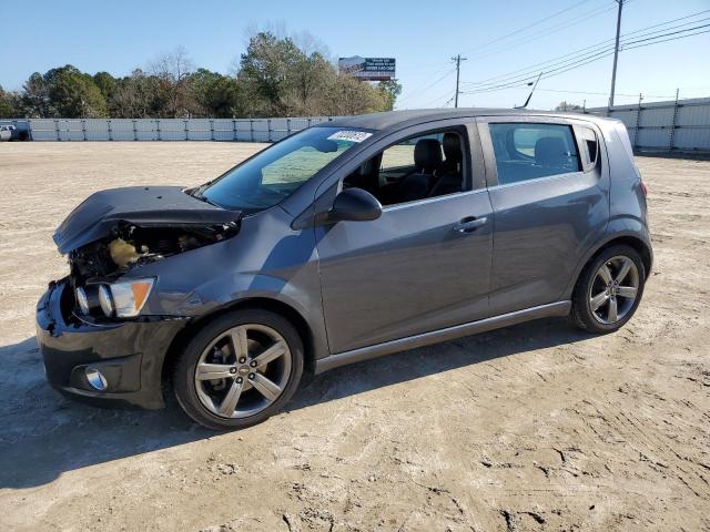 CHEVROLET SONIC RS 2013 with VIN 1G1JG6SB2D4199187 - Photo from auction