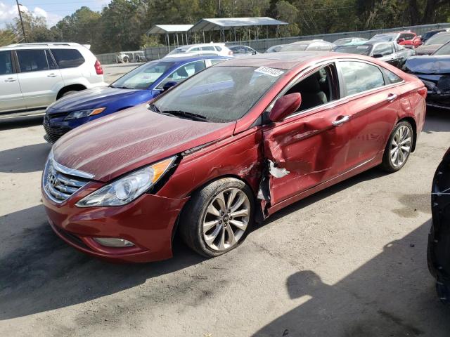 HYUNDAI SONATA SE 2013 with VIN 5NPEC4AC4DH796967 - Photo from auction