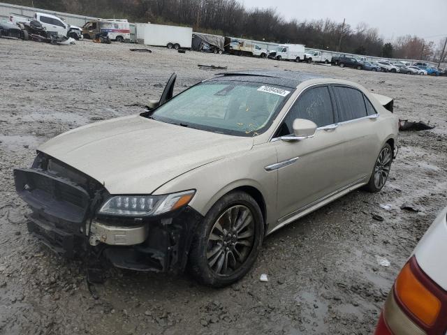 LINCOLN CONTINENTA 2017 with VIN 1LN6L9NP4H5617326 - Photo from auction