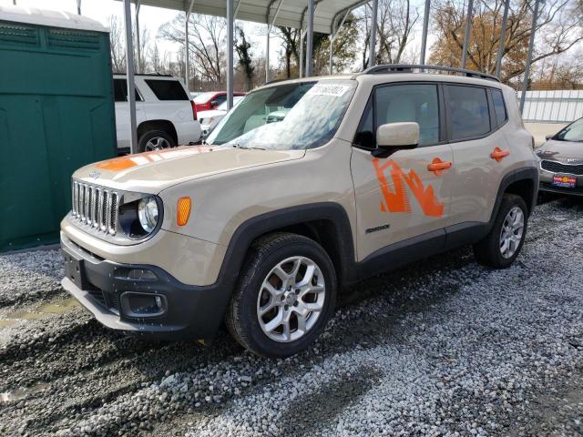 JEEP RENEGADE L 2015 with VIN ZACCJBBT0FPB72325 - Photo from auction