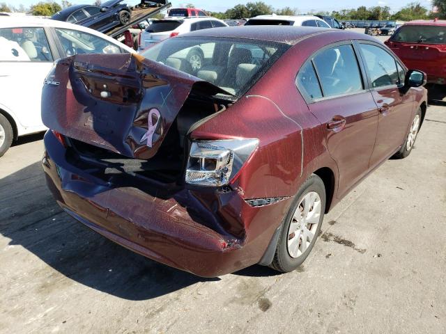 Photo 3 from auction – 2012 HONDA CIVIC LX with VIN 2HGFB2F56CH572727